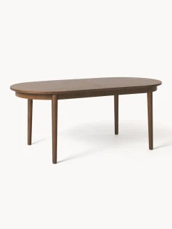 Mesa De Comedor Extensible De Madera De Roble Calary