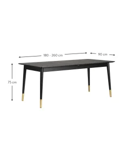 Mesa De Comedor Extensible Fenwood, 180-260 X 90 Cm