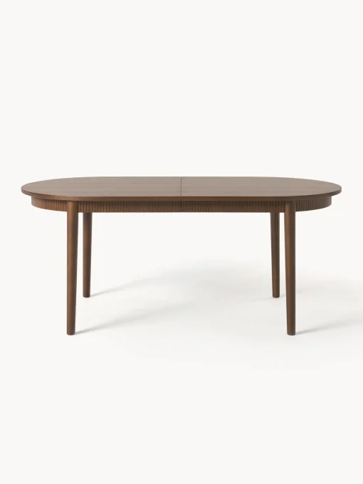 Mesa De Comedor Extensible De Madera De Roble Calary