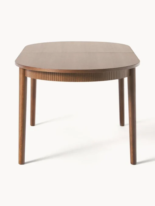 Mesa De Comedor Extensible De Madera De Roble Calary