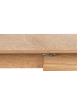 Mesa De Comedor Extensible De Madera De Fresno Glimps, 180- 240 X 90 Cm