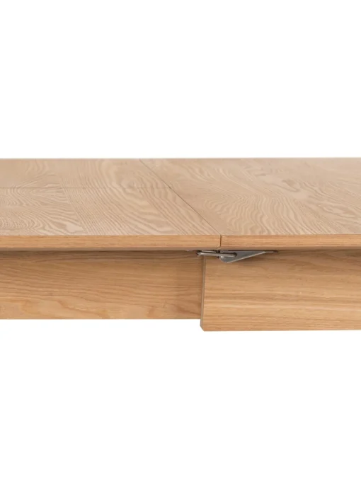 Mesa De Comedor Extensible De Madera De Fresno Glimps, 180- 240 X 90 Cm