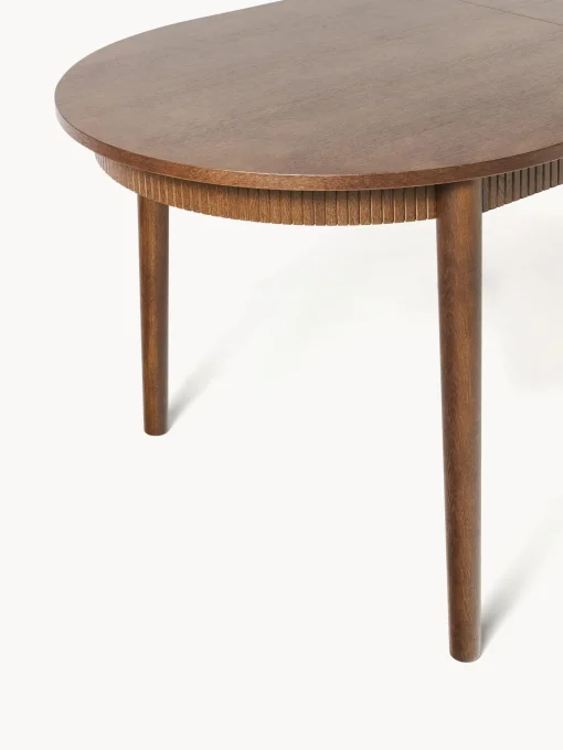 Mesa De Comedor Extensible De Madera De Roble Calary