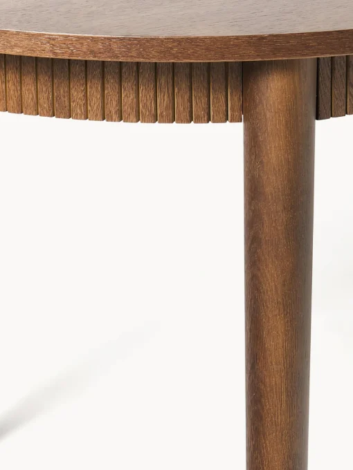 Mesa De Comedor Extensible De Madera De Roble Calary