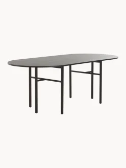 Mesa De Comedor Ovalada De Madera De Mango Vejby, 210 X 95 Cm