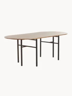 Mesa De Comedor Ovalada De Madera De Roble Vejby, 210 X 95 Cm