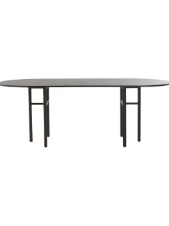 Mesa De Comedor Ovalada De Madera De Mango Vejby, 210 X 95 Cm