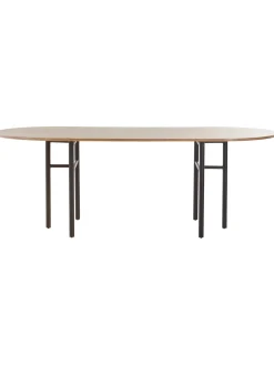 Mesa De Comedor Ovalada De Madera De Roble Vejby, 210 X 95 Cm