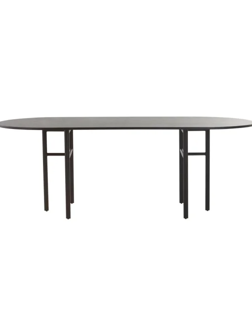 Mesa De Comedor Ovalada De Madera De Mango Vejby, 210 X 95 Cm