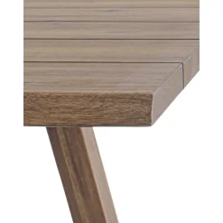 Mesa De Comedor Para Exterior De Madera De Acacia Glasgow, 180 X 90 Cm
