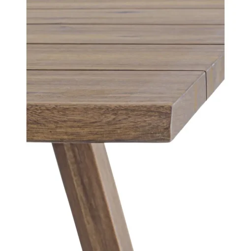 Mesa De Comedor Para Exterior De Madera De Acacia Glasgow, 180 X 90 Cm