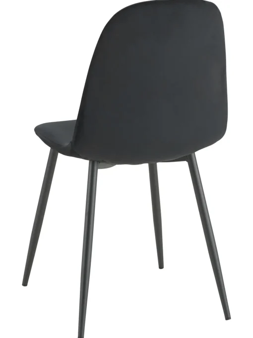 Mesa De Comedor Redonda Con Sillas De Terciopelo Gilda, O 110 Cm