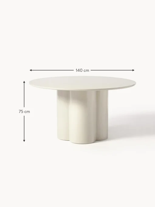 Mesa De Comedor Redonda De Madera Keva, Diferentes Tamanos