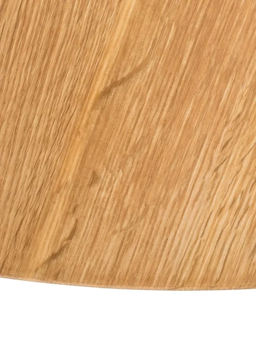 Mesa De Comedor Redonda De Roble Yumi, O 115 Cm