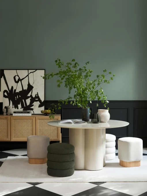 Mesa De Comedor Redonda De Madera Keva, Diferentes Tamanos