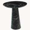 Mesa De Comedor Redonda En Aspecto Marmol Disc