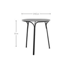Mesa Redonda Para Exterior Hiray, O 65 Cm