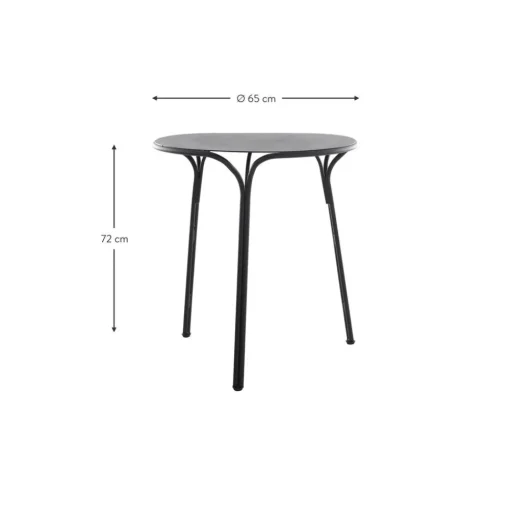 Mesa Redonda Para Exterior Hiray, O 65 Cm