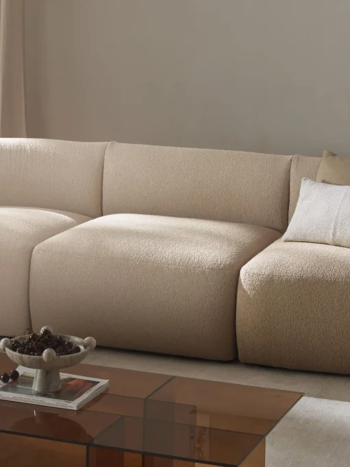 Modulo Central En Tejido Boucle Sofa Sofia