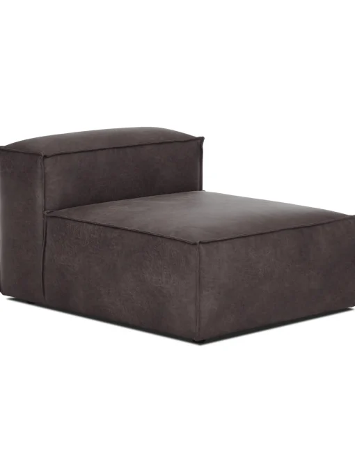Modulo Central Sofa De Cuero Reciclado Lennon