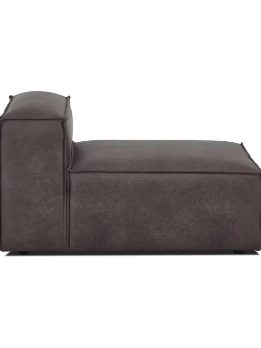 Modulo Central Sofa De Cuero Reciclado Lennon