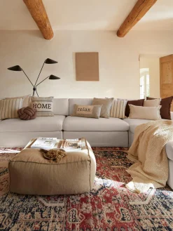 Modulo Central Sofa Russell, Desenfundable