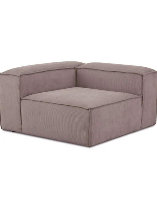 Modulo De Esquina De Pana Sofa Lennon