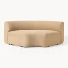 Modulo De Esquina Redondo En Tejido Boucle Sofa Sofia