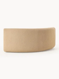 Modulo De Esquina Redondo En Tejido Boucle Sofa Sofia