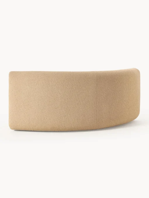 Modulo De Esquina Redondo En Tejido Boucle Sofa Sofia
