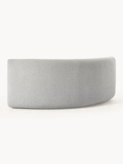 Modulo De Esquina Redondo En Tejido Boucle Sofa Sofia