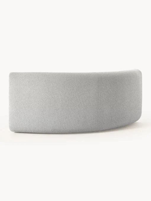 Modulo De Esquina Redondo En Tejido Boucle Sofa Sofia