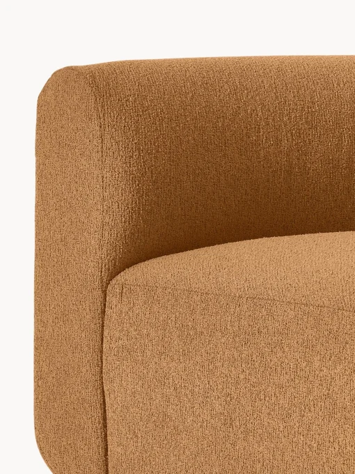 Modulo De Esquina Redondo En Tejido Boucle Sofa Sofia