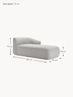 Modulo Divan En Tejido Boucle Sofa Sofia