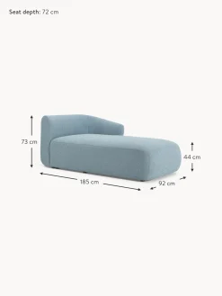 Modulo Divan En Tejido Boucle Sofa Sofia