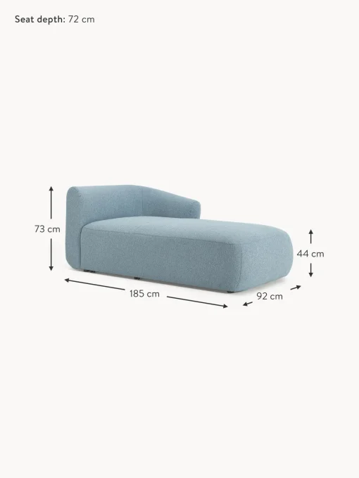 Modulo Divan En Tejido Boucle Sofa Sofia
