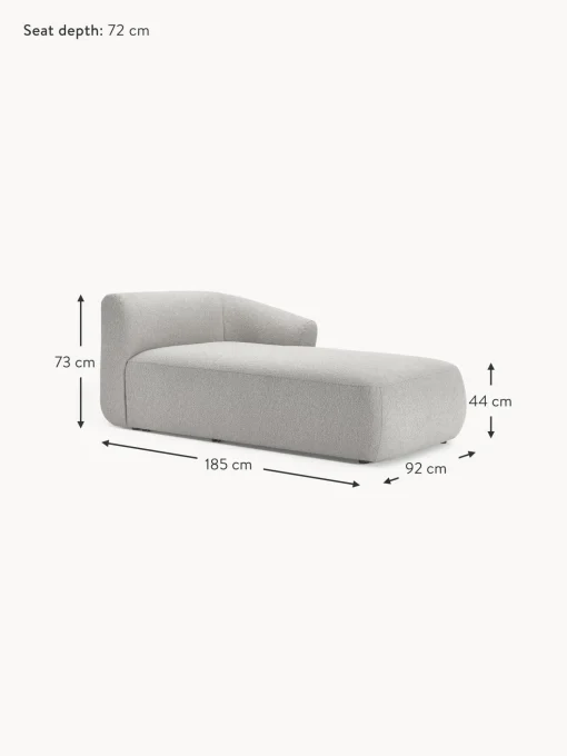 Modulo Divan En Tejido Boucle Sofa Sofia