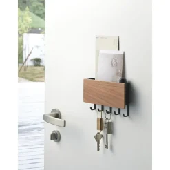 Perchero De Pared Con Parte Trasera Magnetica Rin