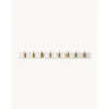 Perchero De Pared De Madera Edgy, 8 Ganchos