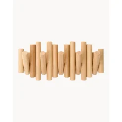 Perchero De Pared De Madera De Pino Picket