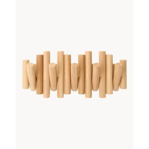 Perchero De Pared De Madera De Pino Picket