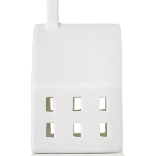 Portavela De Porcelana Living