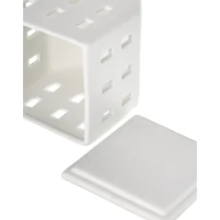 Portavela De Porcelana Living