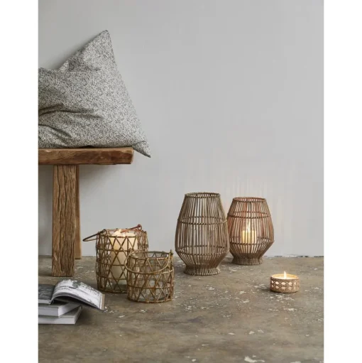 Portavelas De Madera Silba