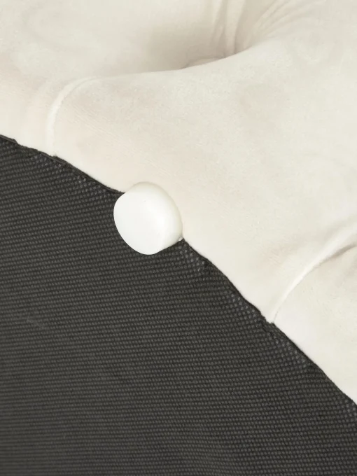 Puf De Terciopelo Chiara, Con Espacio De Almacenamiento