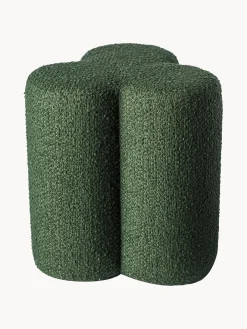 Puf En Tejido Boucle Clover