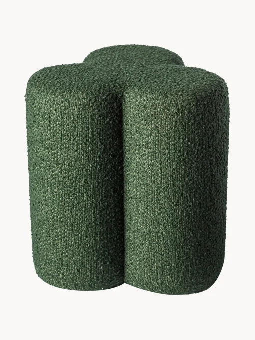Puf En Tejido Boucle Clover