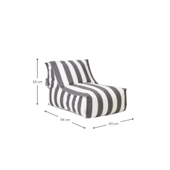 Puff Tumbona Para Exterior Korfu