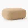 Reposapies Puf En Tejido Boucle Sofia