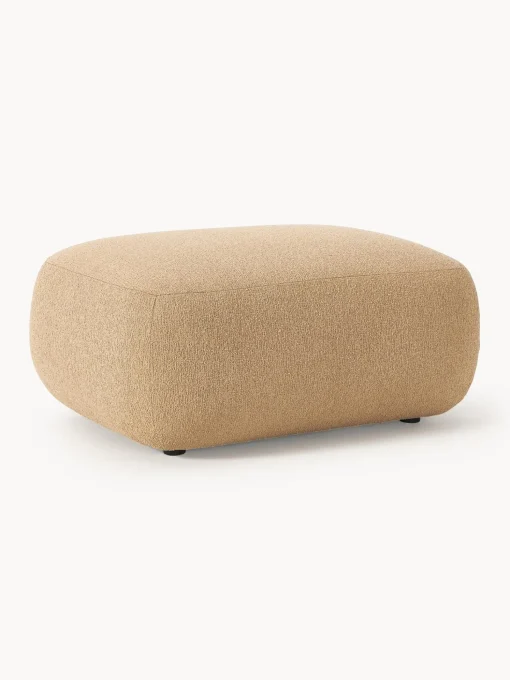 Reposapies Puf En Tejido Boucle Sofia